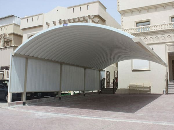 مظلات سيارات مودرن في الرياض