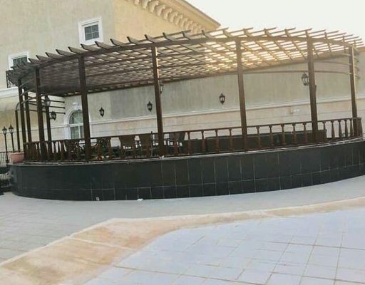 مظلات حدائق حديد في الرياض