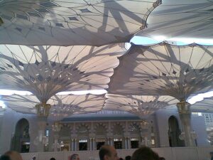 مظلات ساحات المساجد في الرياض