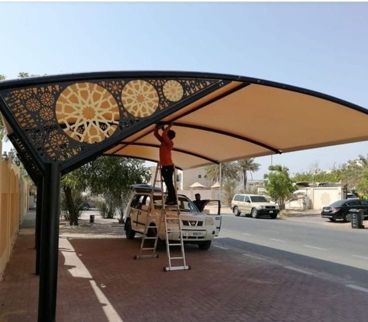 مظلات سيارات جدة