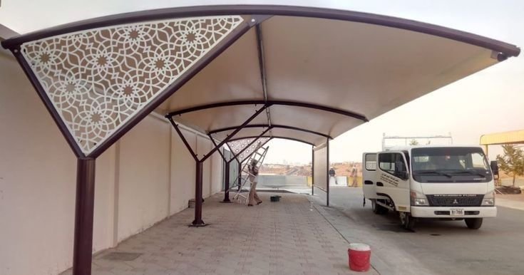تصميم مظلات سيارات