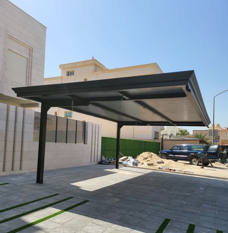 خطوات تركيب مظلات سيارات
