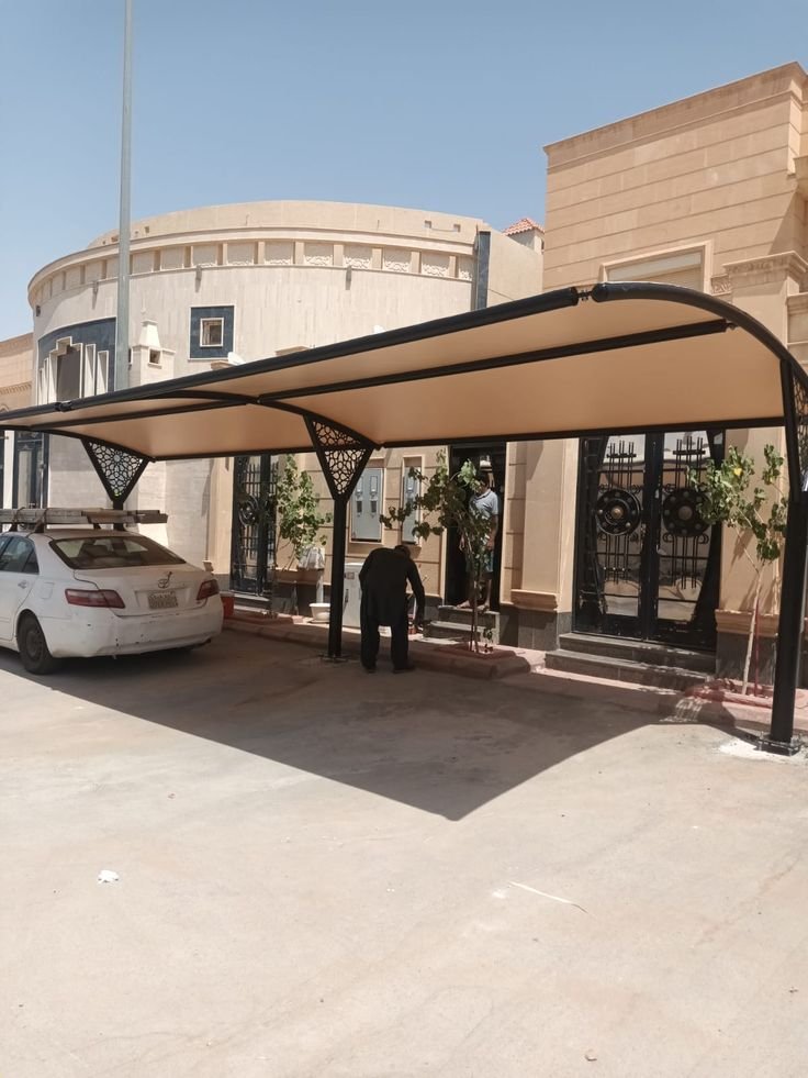 مظلات سيارات جدة