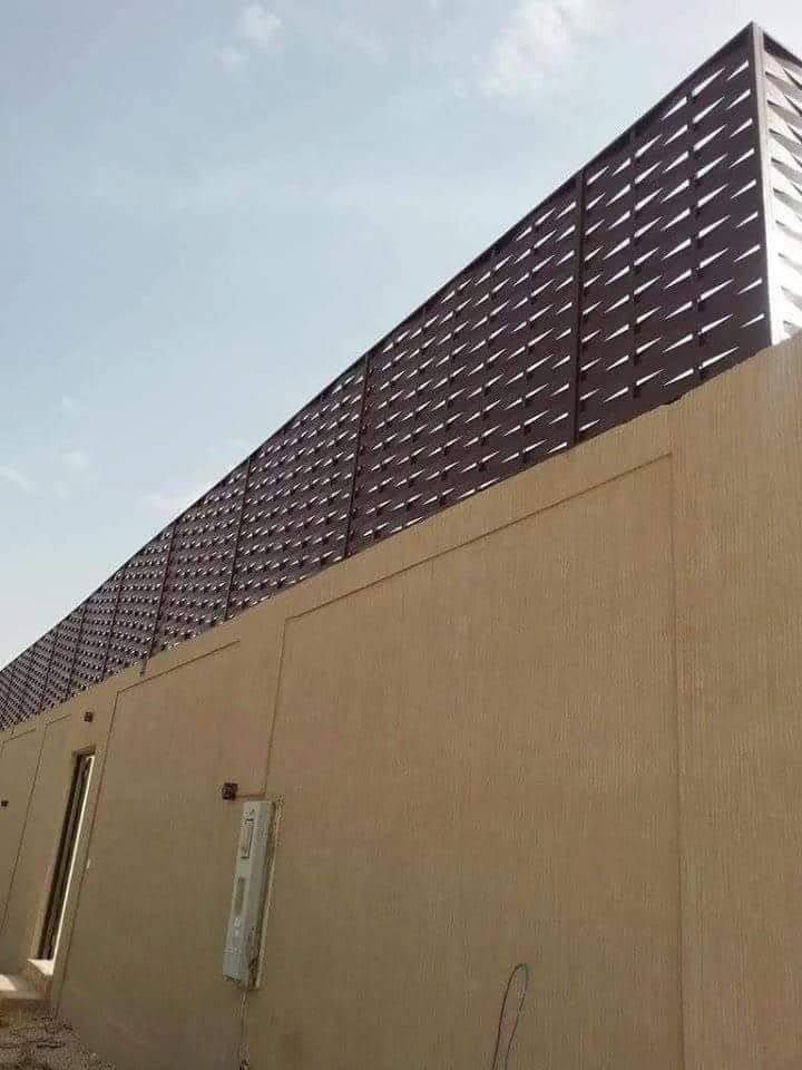 خطوات تركيب السواتر الحديدية