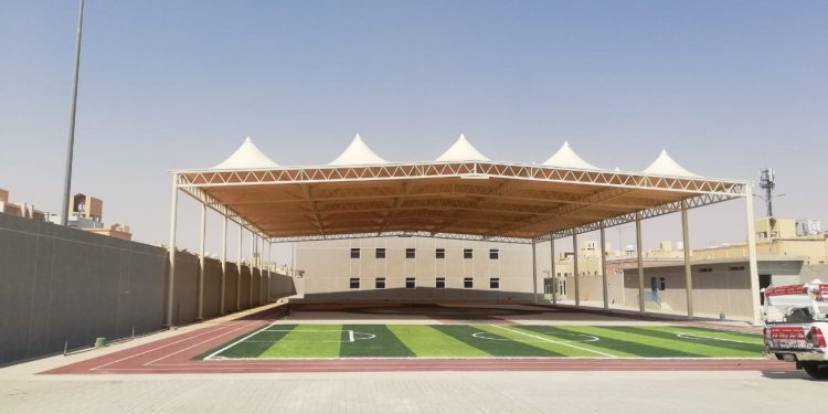 مظلات ملاعب جدة
