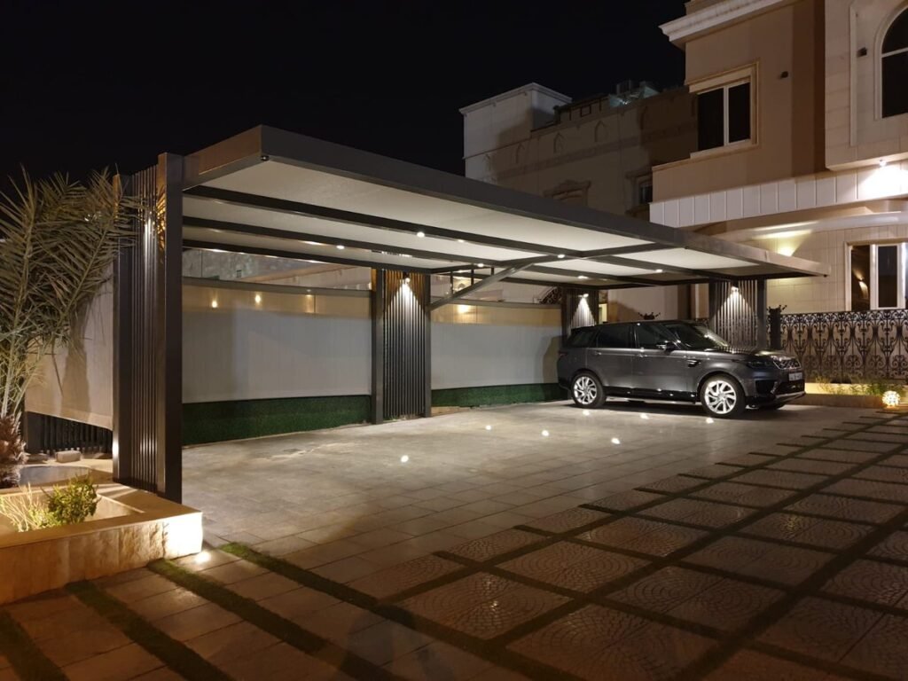 مظلات سيارات جدة