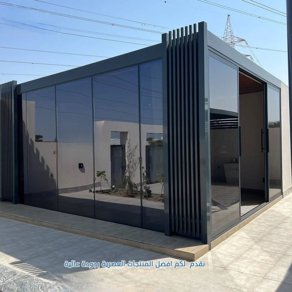 تصميم ملاحق زجاجية جدة حي الزهراء