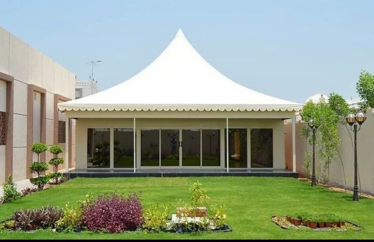 بناء ملاحق بيوت شعر خارجية في جدة حي الحمراء | تصميم فاخر وجودة عالية
