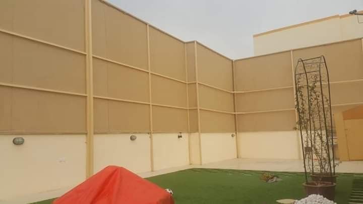 خطوات تركيب سواتر قماش