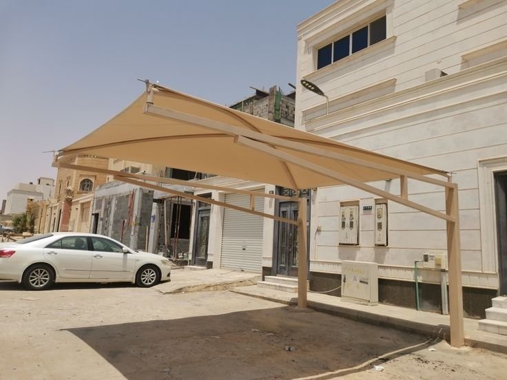 خطوات تركيب مظلات سيارات