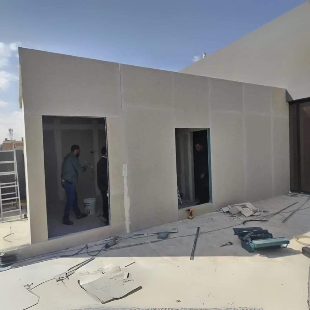 أهمية بناء ملاحق ساندوتش بانل